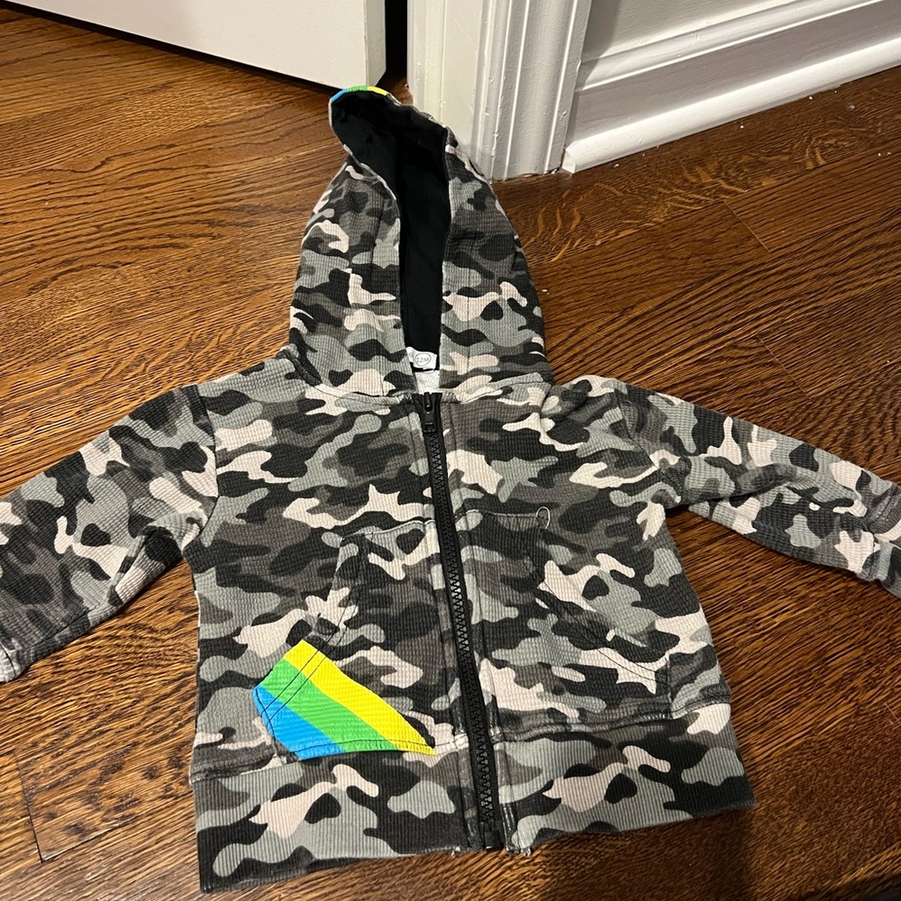 Mish Camo Zip Up